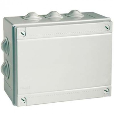 Коробка DKC монтажная распределительная, 10 кабельных вводов, IP55, 150х110х70мм Коробка DKC монтажная распределительная, 10 кабельных вводов, IP55, 150х110х70мм