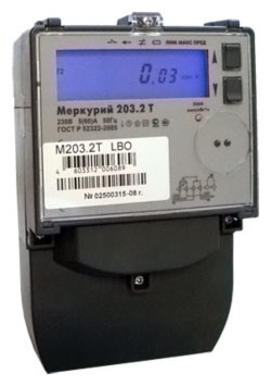 Меркурий 203.2 эл. счётчик Меркурий 203.2 эл. счётчик