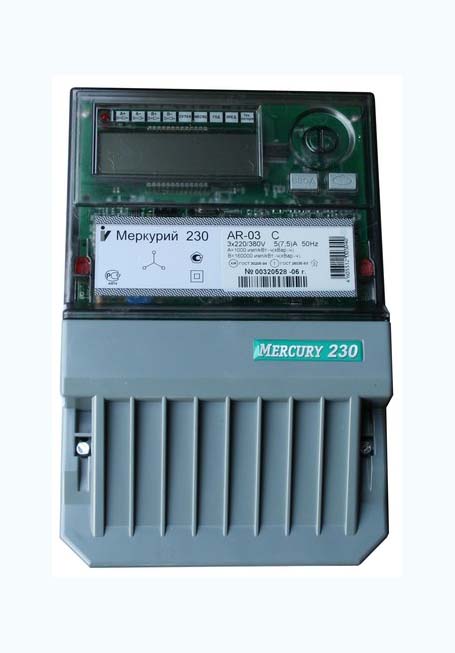 Меркурий 230 AR-00 R эл. счетчик Меркурий 230 AR-00 R эл. счетчик